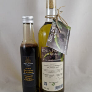 0,75 liter + 250 ml.balsamico azijn